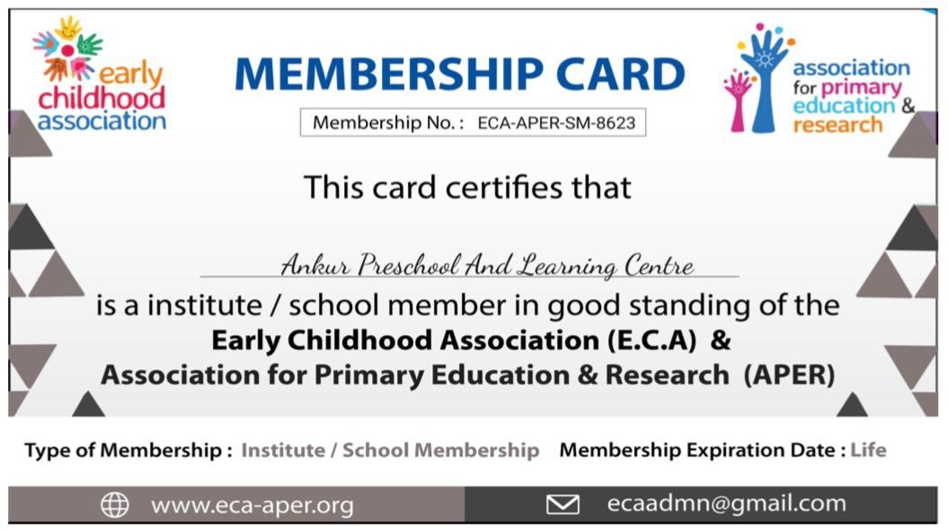 ECA-APER Membership Card